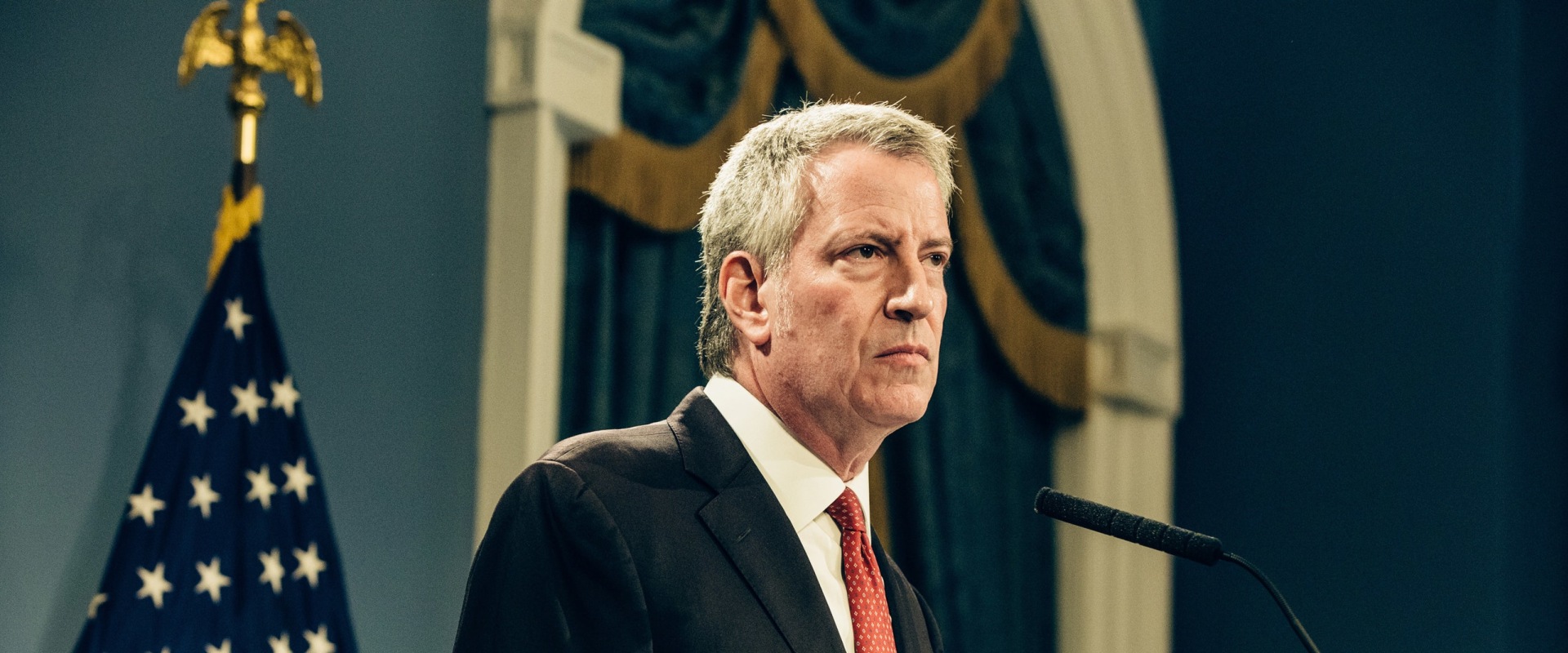 What initiatives did bill de blasio implement during his time as mayor of new york city?