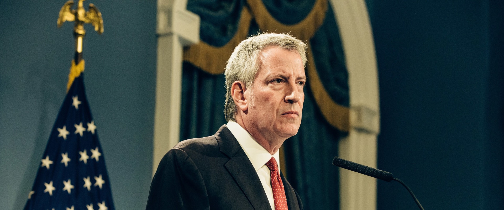 What year did bill de blasio become mayor of new york city?